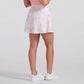 Sandy Printed Golf Skort - Pink Fruit