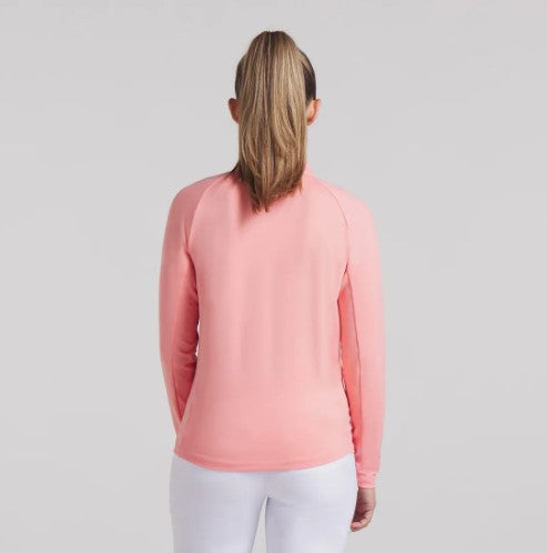 Pure 2.0 Golf 1/4 Zip - Pink Fruit