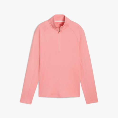 Pure 2.0 Golf 1/4 Zip - Pink Fruit