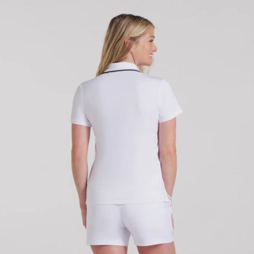 CLOUDSPUN Bridges Golf Polo - White Glow
