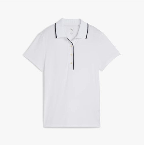 CLOUDSPUN Bridges Golf Polo - White Glow