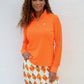 Aqua - Women's Sheer Long Sleeve Golf Shirt (Ladder Design)