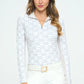 Dancing Equestrian Sunshirt - Signature Silver