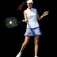 Susanna Polo in White – Luxury Sleeveless Polo- Golf, Tennis, Pickleball