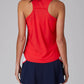 The Performance Racerback Tank in Red