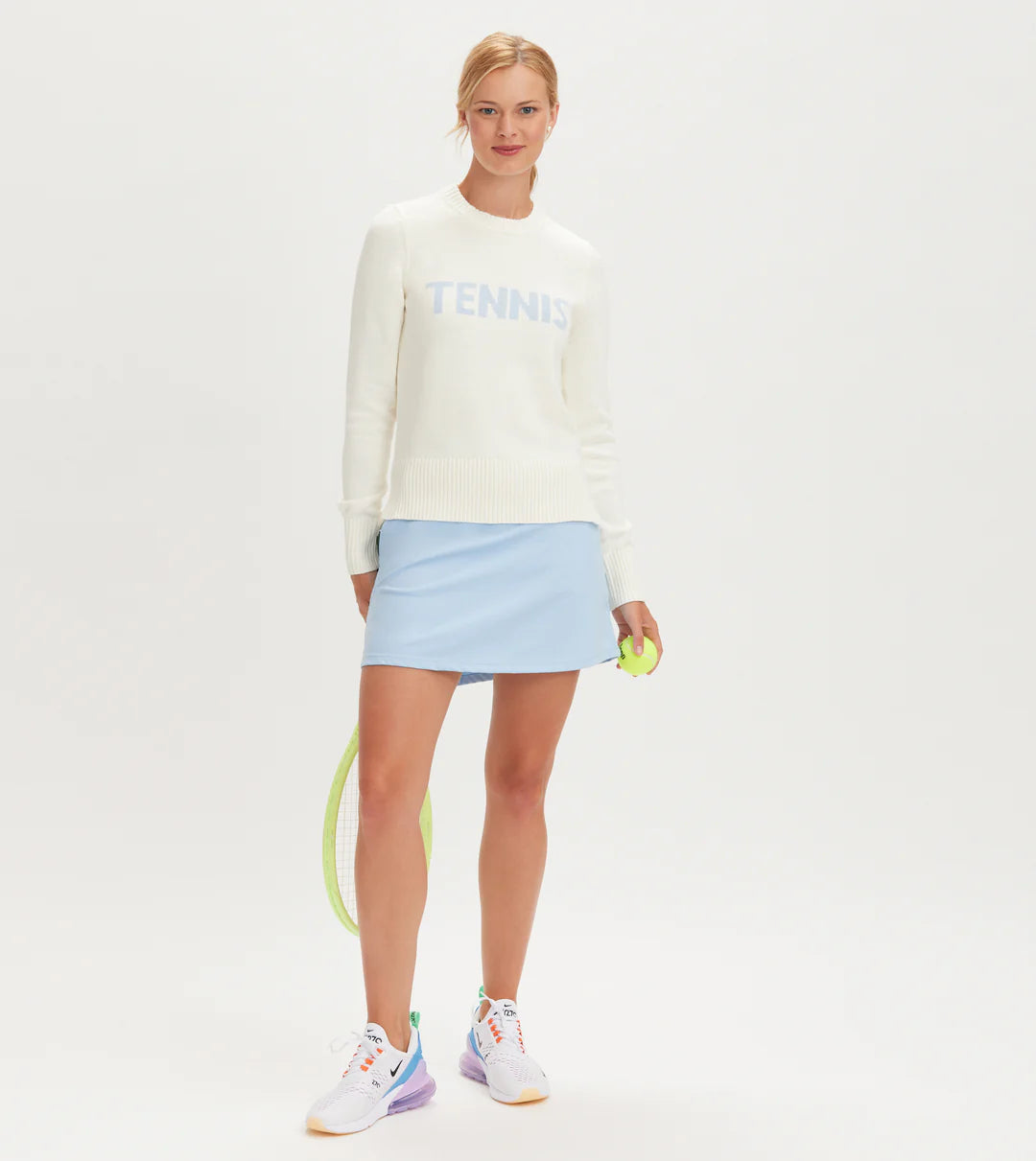 Tennis Sweater - Ivory