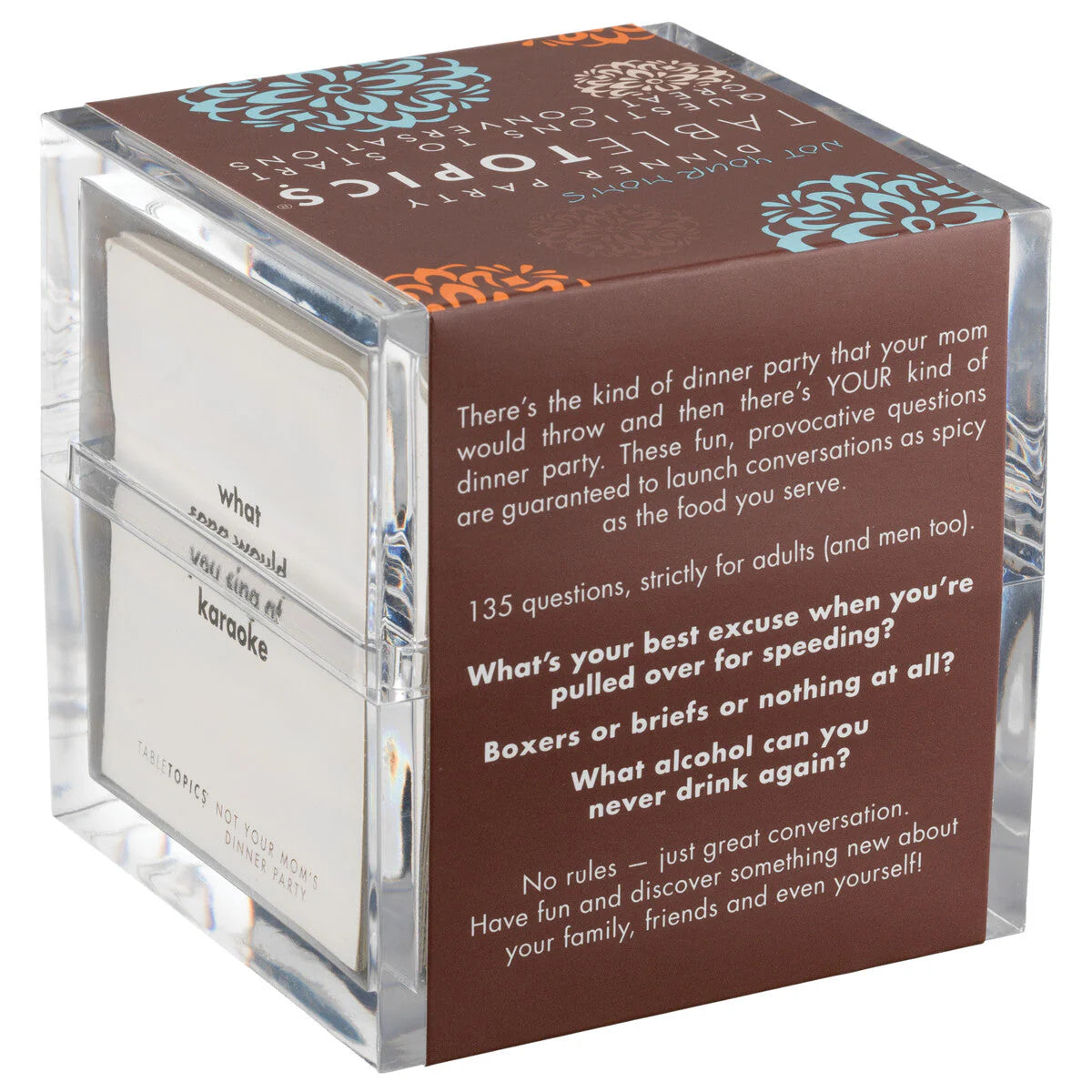 Table Topics Questions To Start Great Conversations - Not Your Mom’s Dinner Party