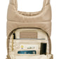 Taupe Vegan Leather Hydrobag® with two straps