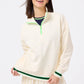 Quarter Zip Sweatshirt in Sugar Swizzle