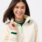 Quarter Zip Sweatshirt in Sugar Swizzle