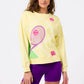 Graphic Crewneck - Lemon Sorbet Tennis