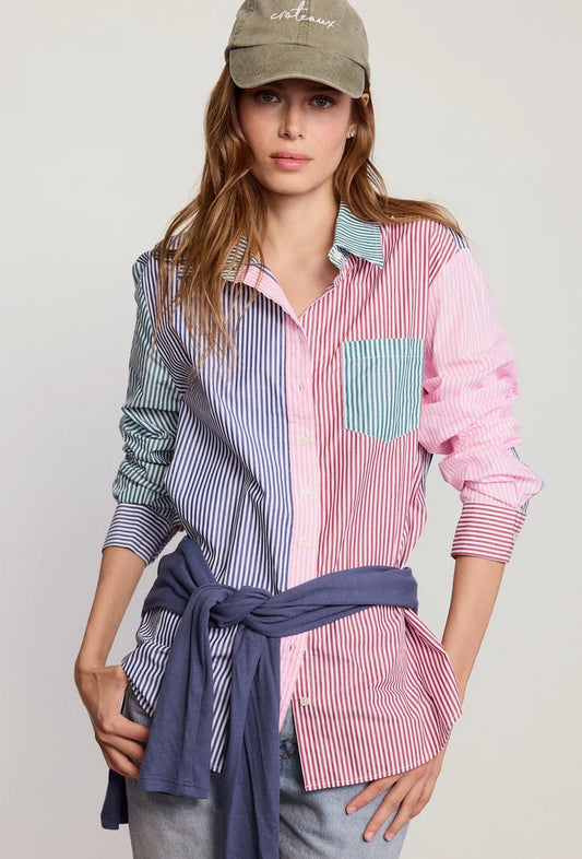 The Boyfriend Shirt - Multicolor Forest