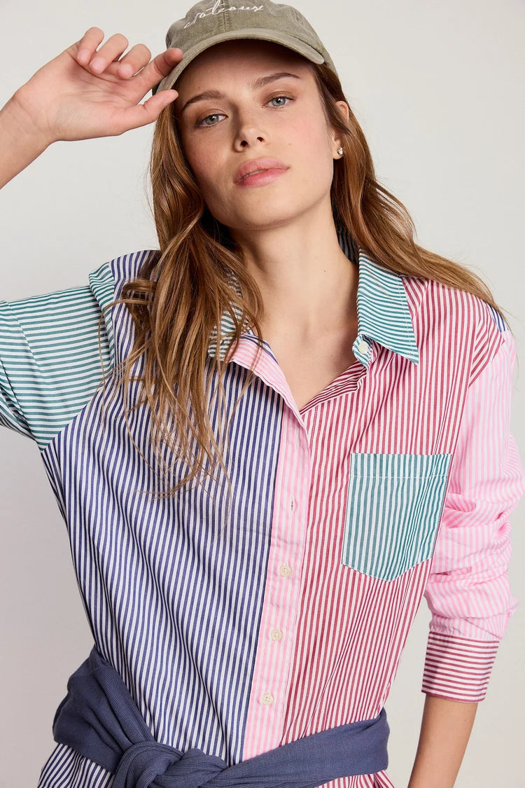 The Boyfriend Shirt - Multicolor Forest
