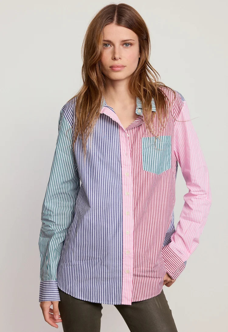 The Boyfriend Shirt - Multicolor Forest