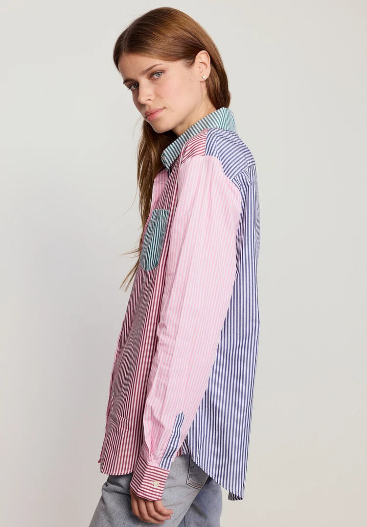 The Boyfriend Shirt - Multicolor Forest