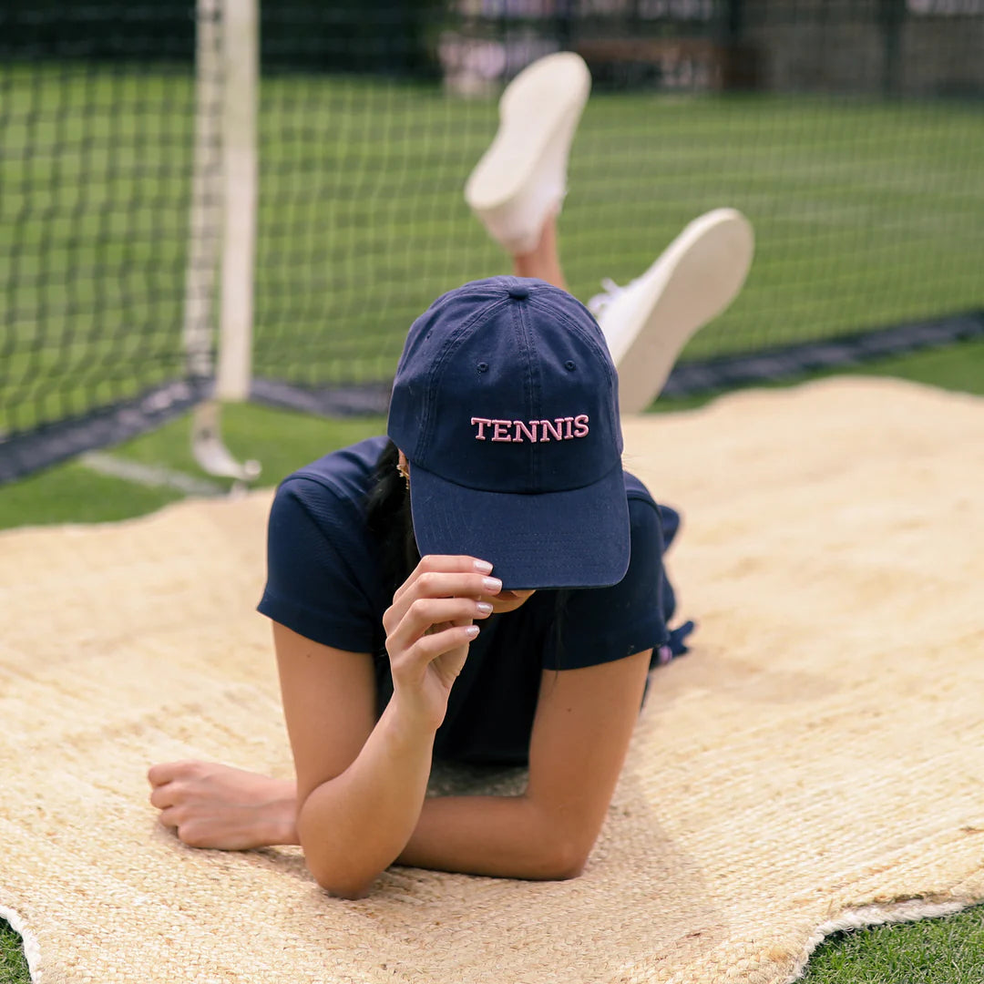 Tripple Play Hat Navy/Pink