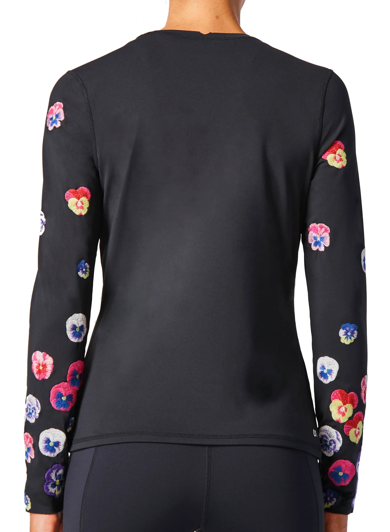 Bouquet Long Sleeve Top - Pansy