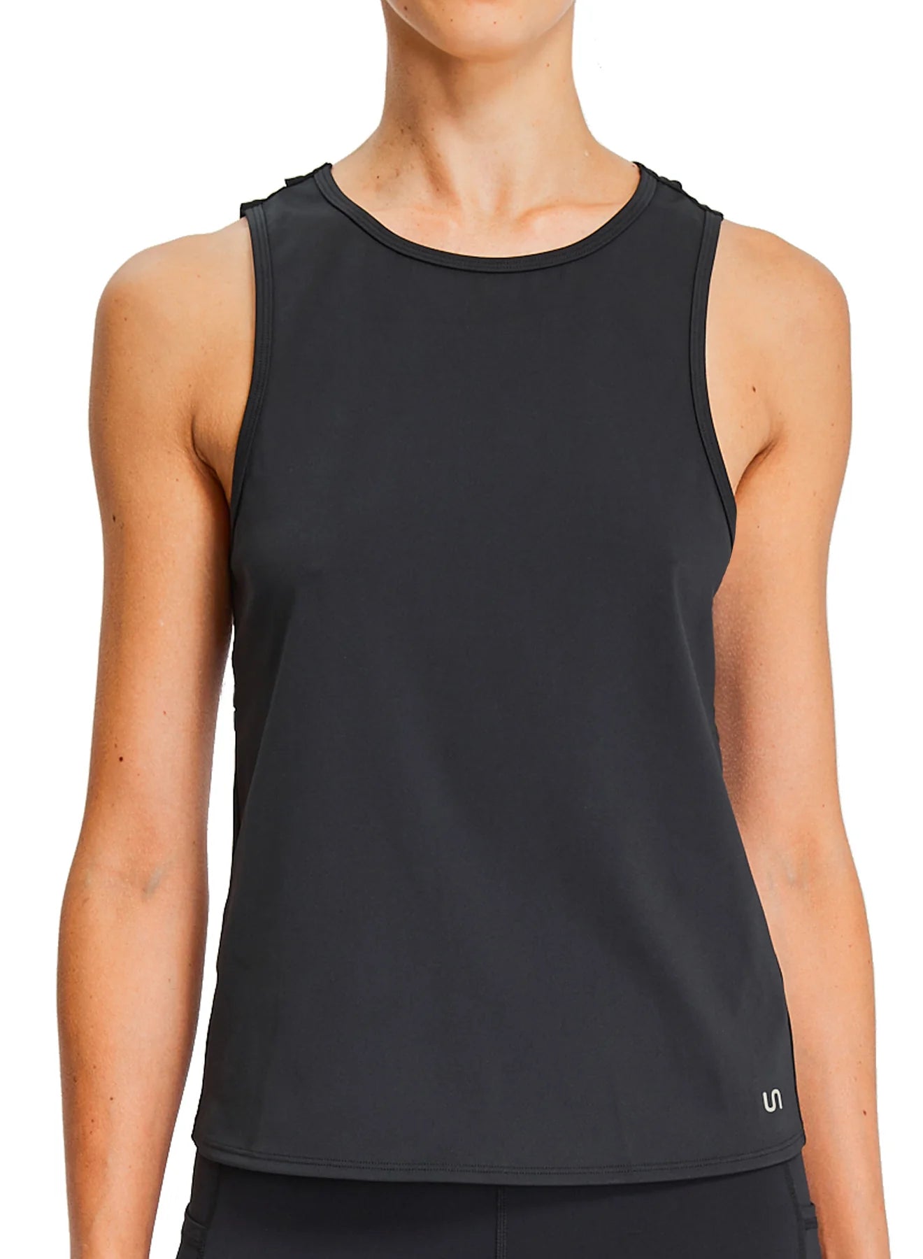 Crisscross Sleeveless Top by Urban Savage - Black