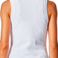 Baseline V-Neck Top by Urban Savage - White