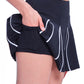 Tipped Skirt By Urban Savage - Black/White