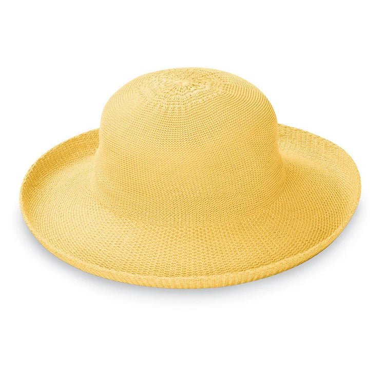 Victoria Straw Sun Hat - Lemon