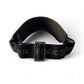 THE LEATHER VISOR - BLACK & GUNMETAL