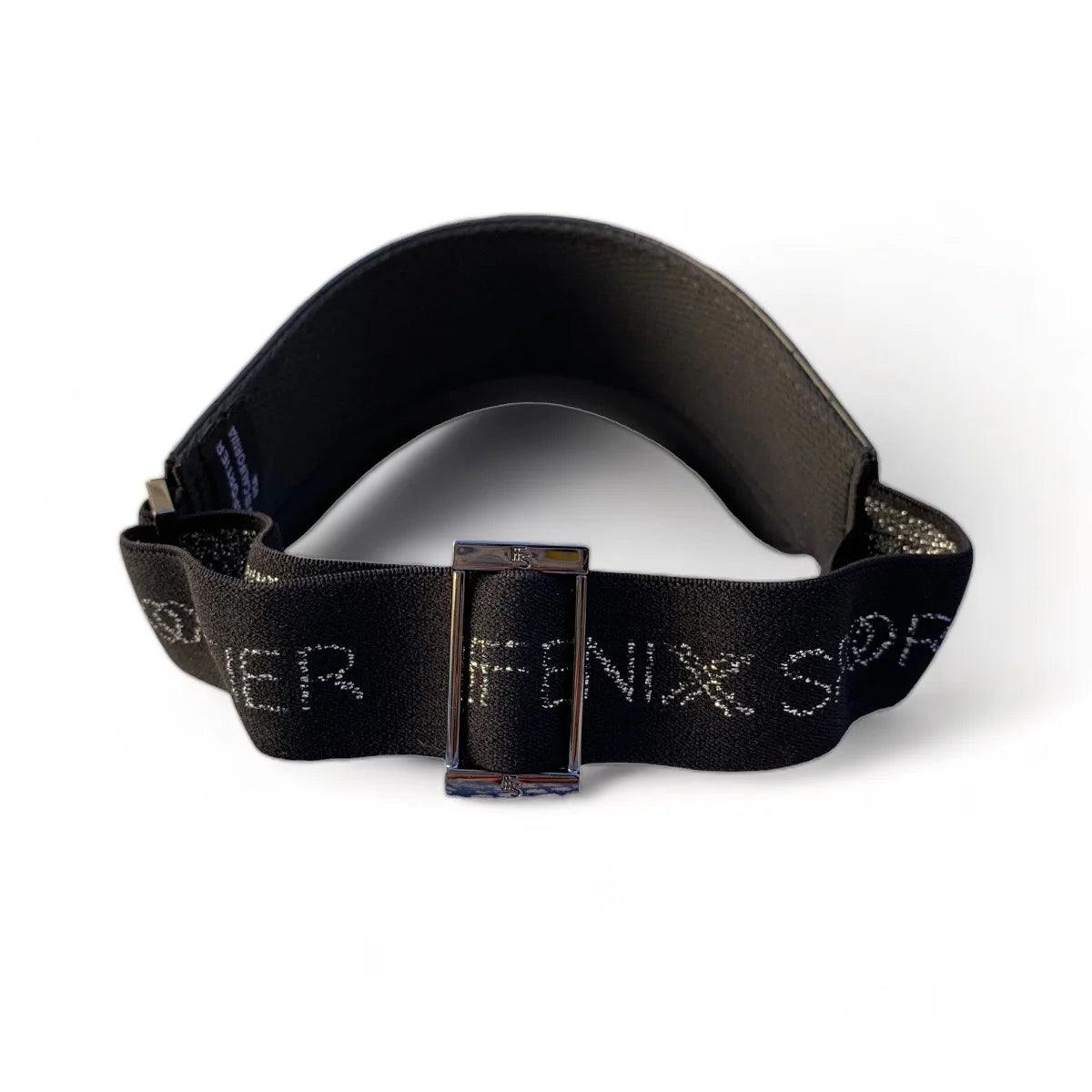 THE LEATHER VISOR - BLACK & GUNMETAL