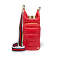 Poppy Red HydroBag® with Red, White, Navy striped Strap
