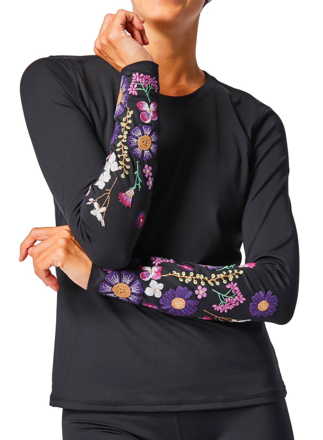 Bouquet Long Sleeve Top - Wildflower