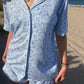 Tennis - Button Front Pajama Short Set