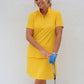 Short Sleeve Polo Shirt - Marigold