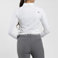 White - Women Catalina Cool Polo Long Sleeve