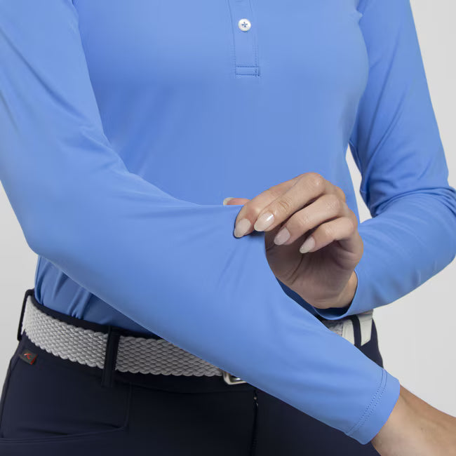 Yonder - Women Catalina Cool Polo Long Sleeve