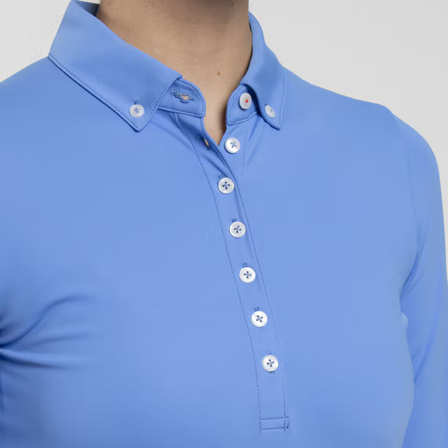 Yonder - Women Catalina Cool Polo Long Sleeve