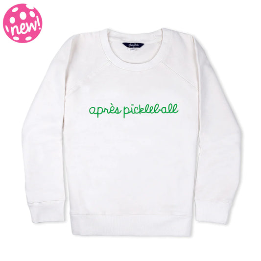 Women's Love All Sweatshirt - Apres Pickleball White