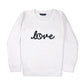 "Love" Stitched Women's Sweatshirt