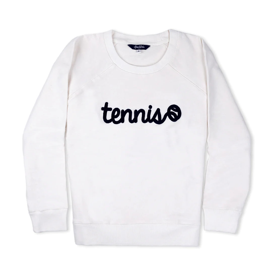 "Tennis" Stitched Women's Sweatshirt