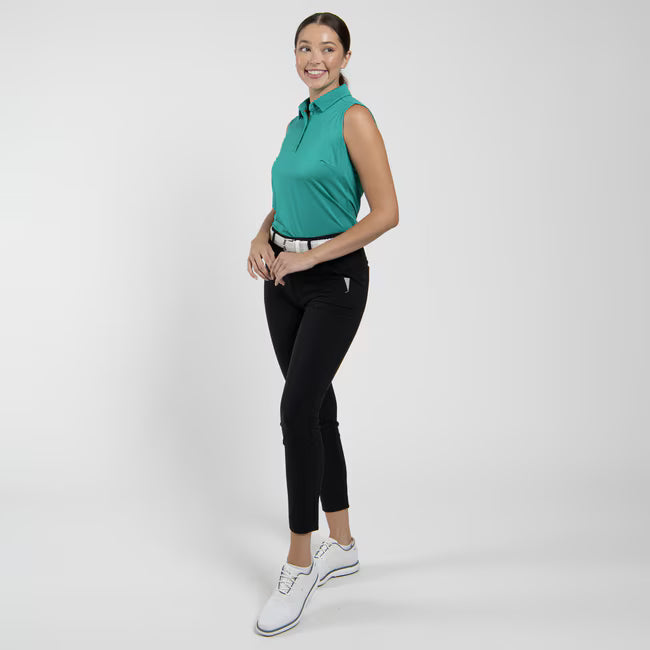 Emerald Dust - Women Eve Sleeveless Polo