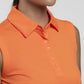 Papaya Glow - Women Eve Sleeveless Polo