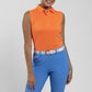 Papaya Glow - Women Eve Sleeveless Polo