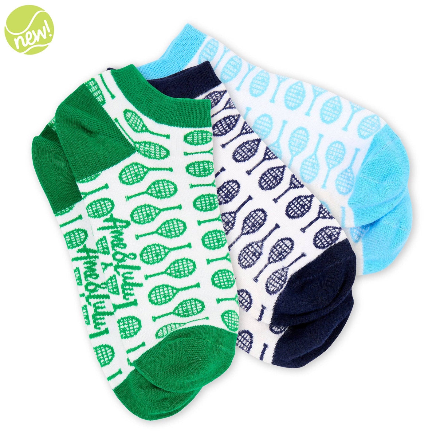 Meet Your Match Socks 3-Pack: Tennis Trio