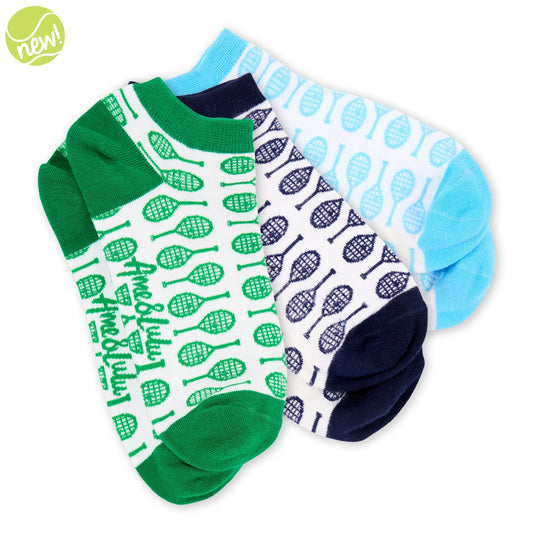 Tennis Trio Meet Your Match Socks 3-Pack
