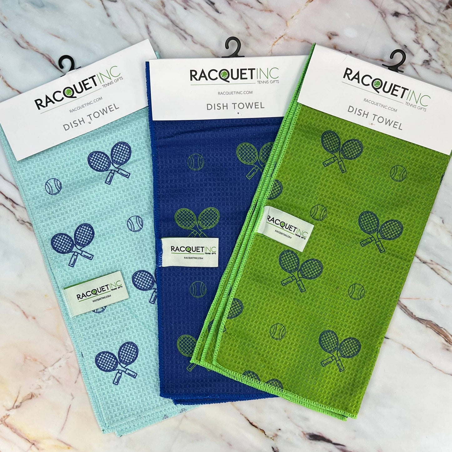 Tennis Dish Towel- Grass Court Green