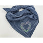 Valentine's Lavender Heart Bandana
