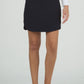 Solid Straight Skort 17.5"