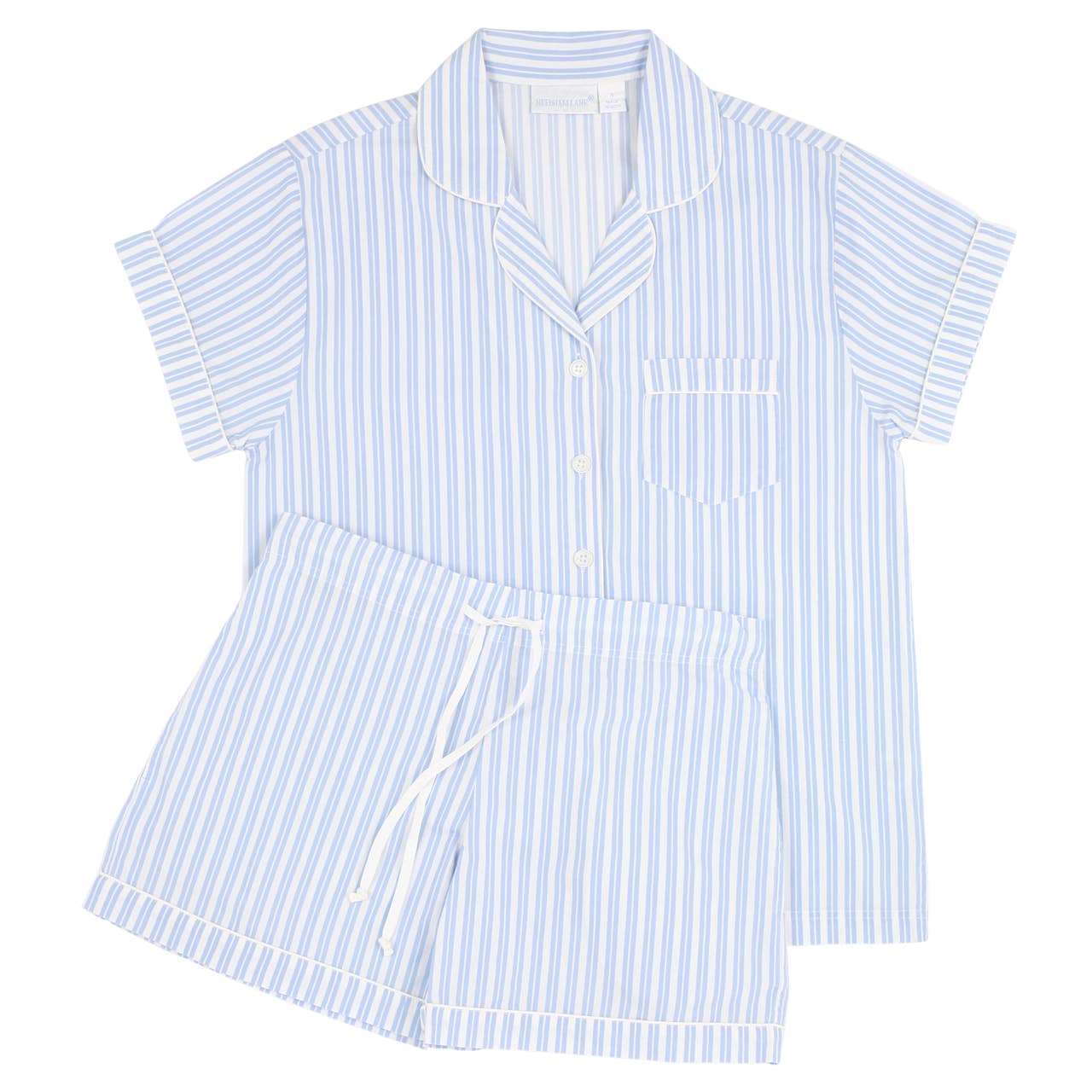 Short Sleeve 100% Cotton Shorty Pajamas