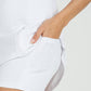 Solid Straight Skort 17.5"