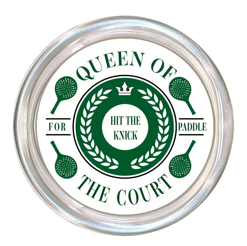 Tennis Queen of the Court Hit the Knick Coaster