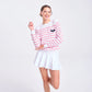 Pink Paddle Stripes Club Sport Sweater