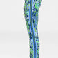 Gripeless Pull On Pants - Vintages Vines (Navy)